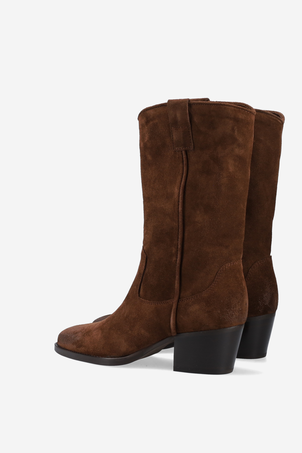 Suede ankle boots