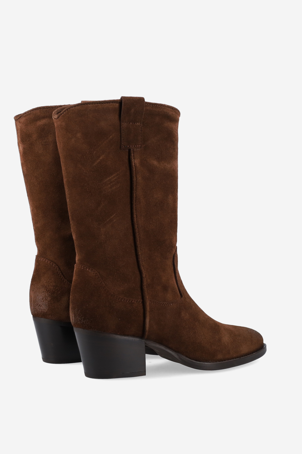 Suede ankle boots