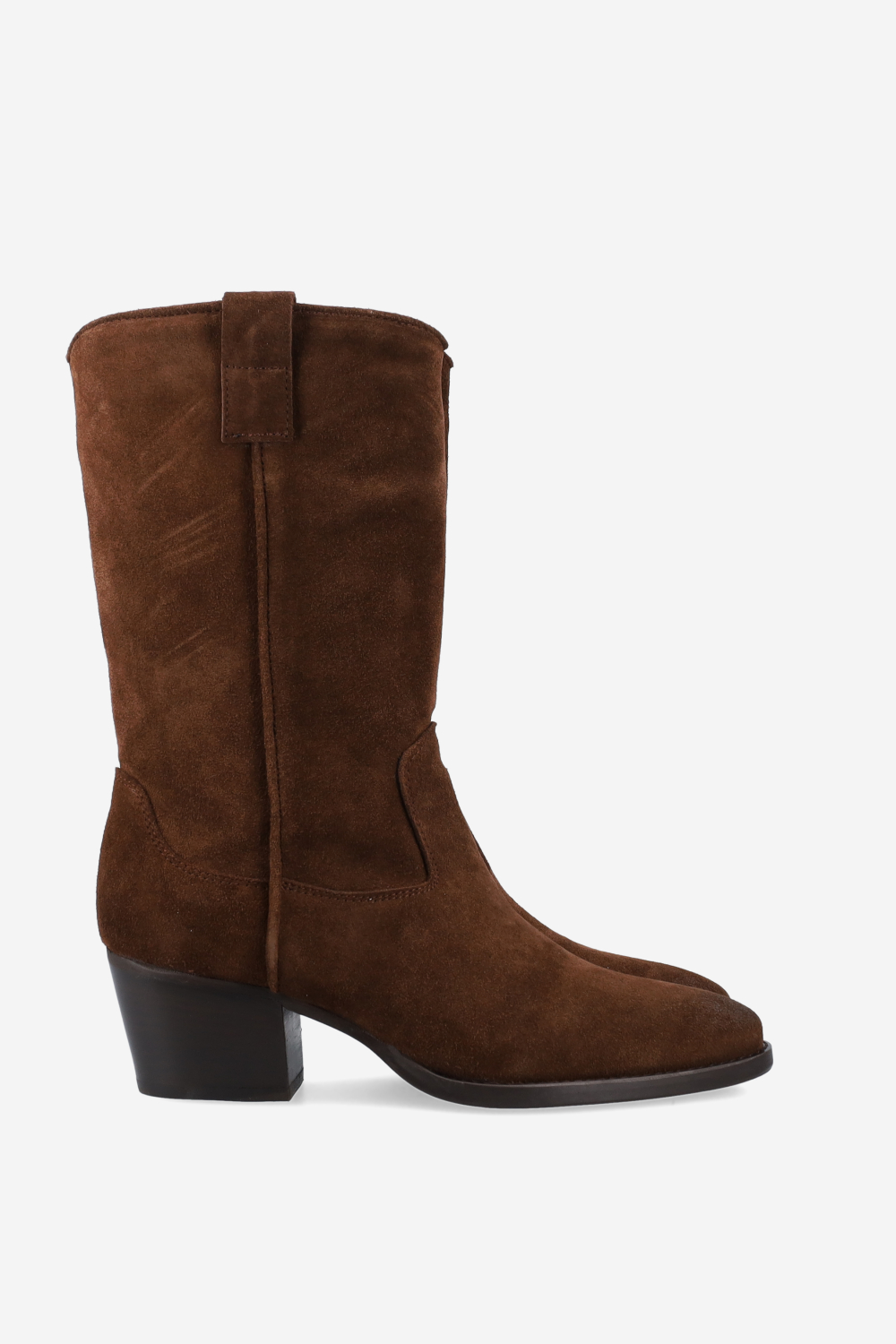 Suede ankle boots