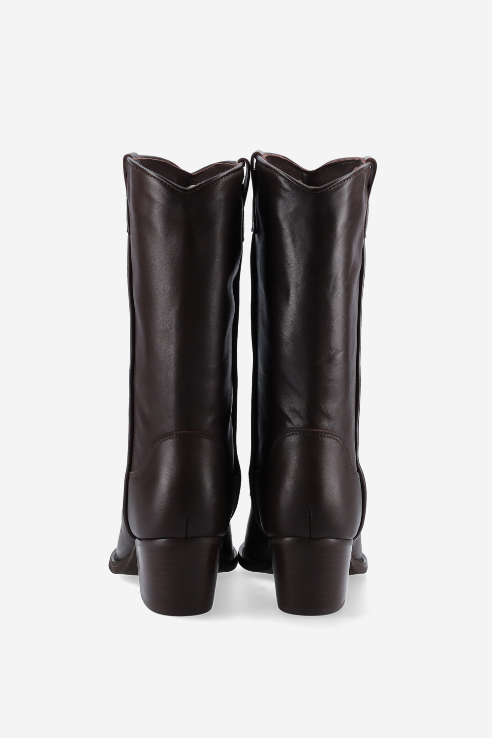 Leather ankle boots