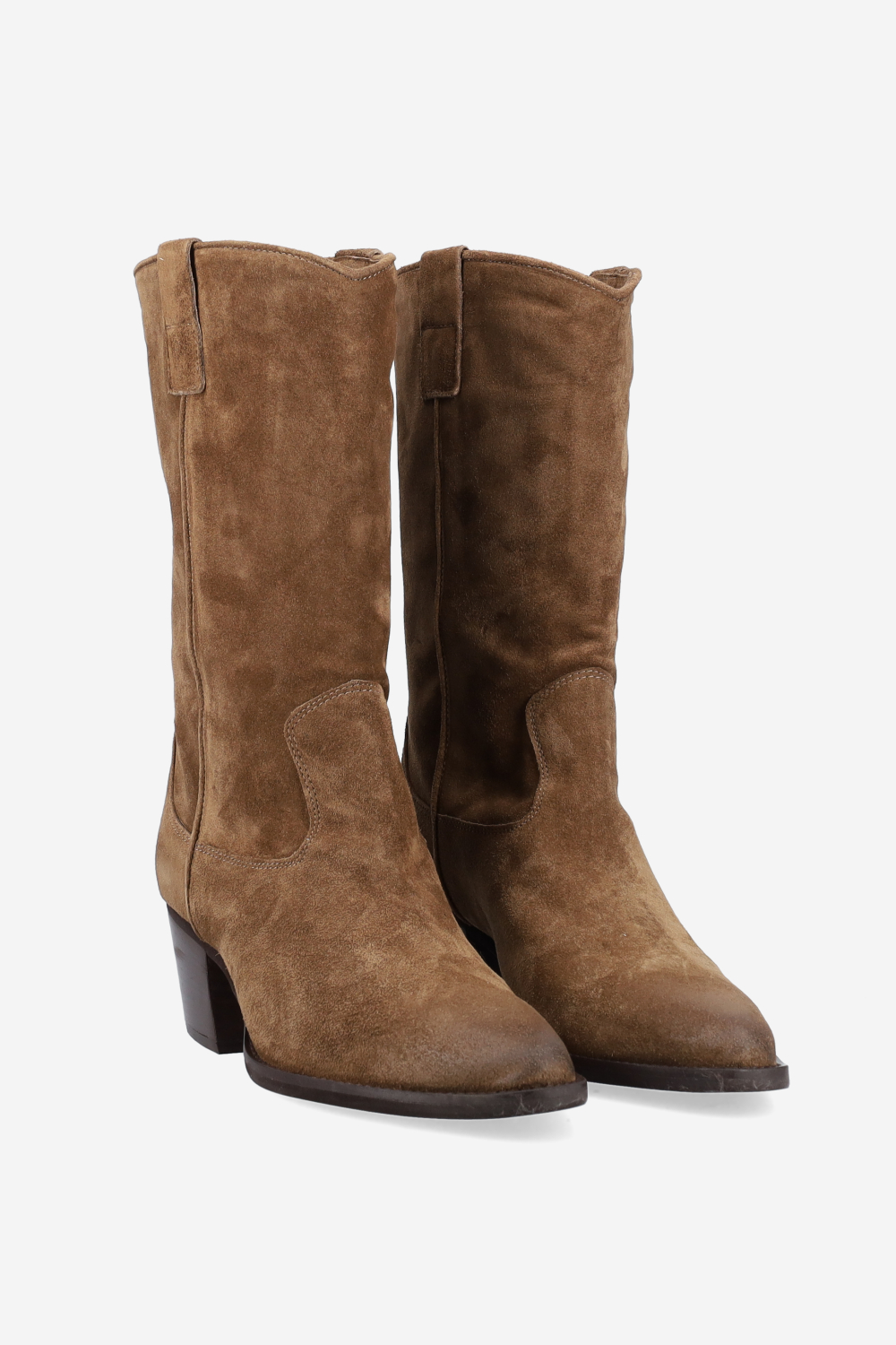 Suede vintage boots