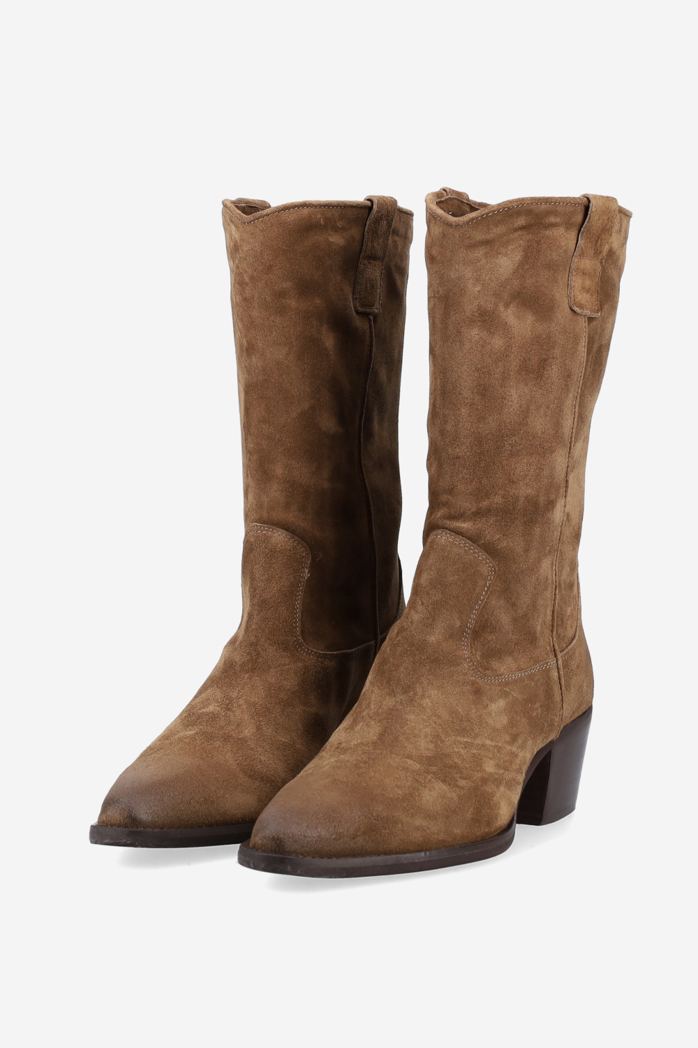 Suede vintage boots