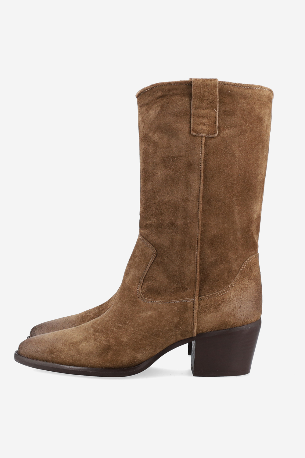 Suede vintage boots