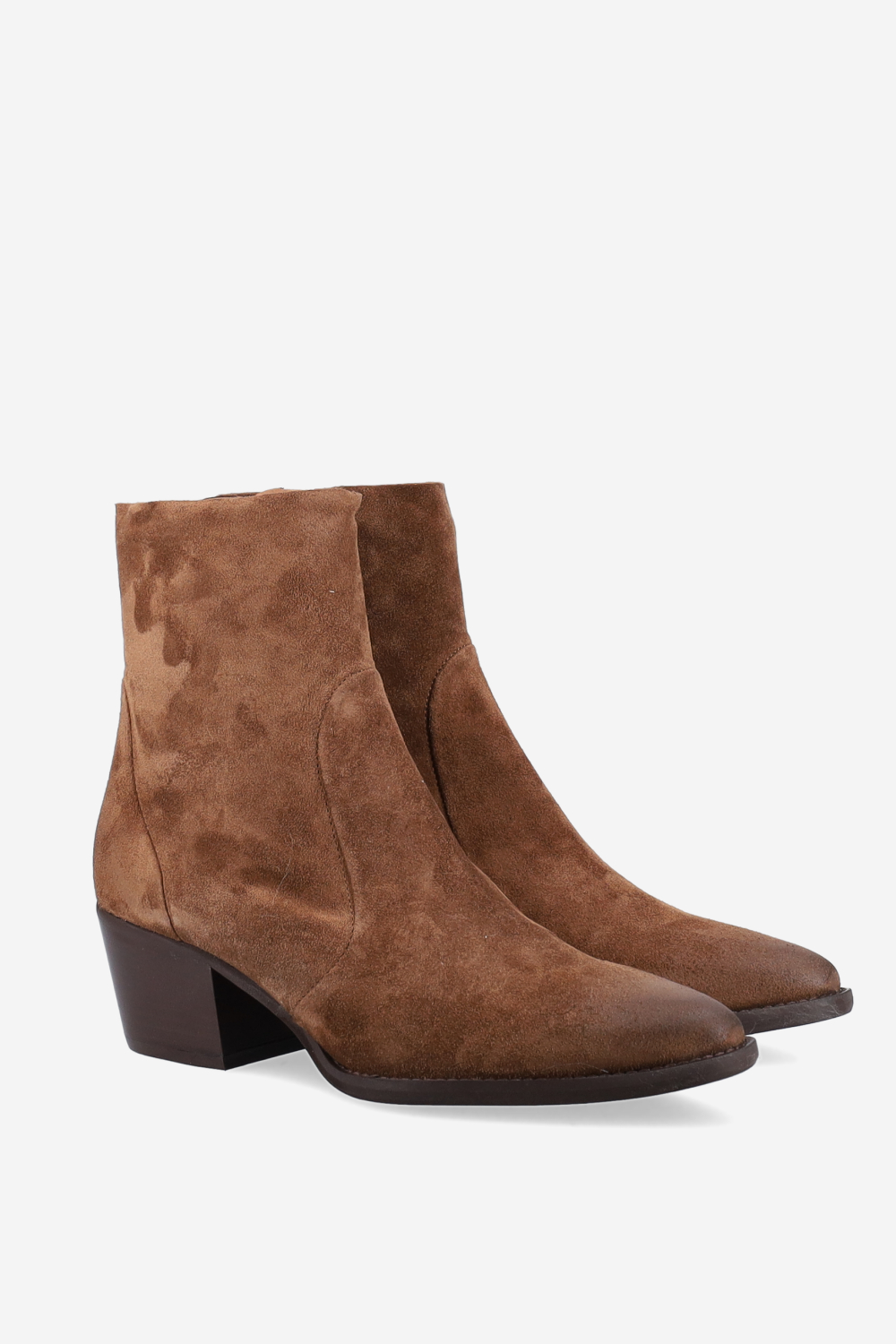 Suede ankle boots