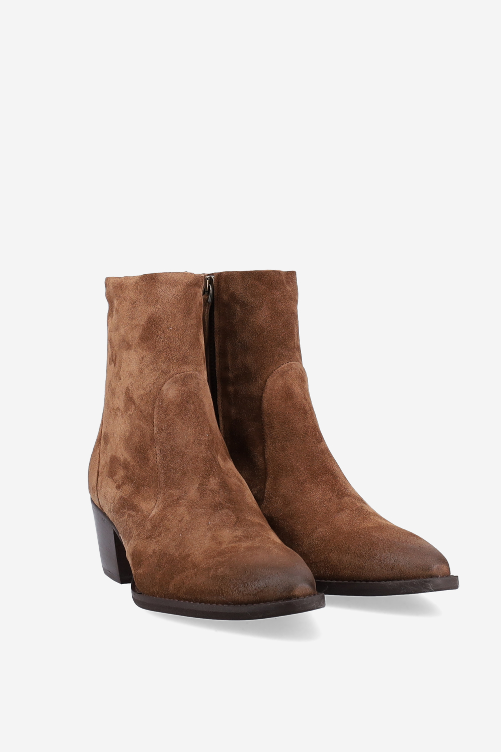 Suede ankle boots