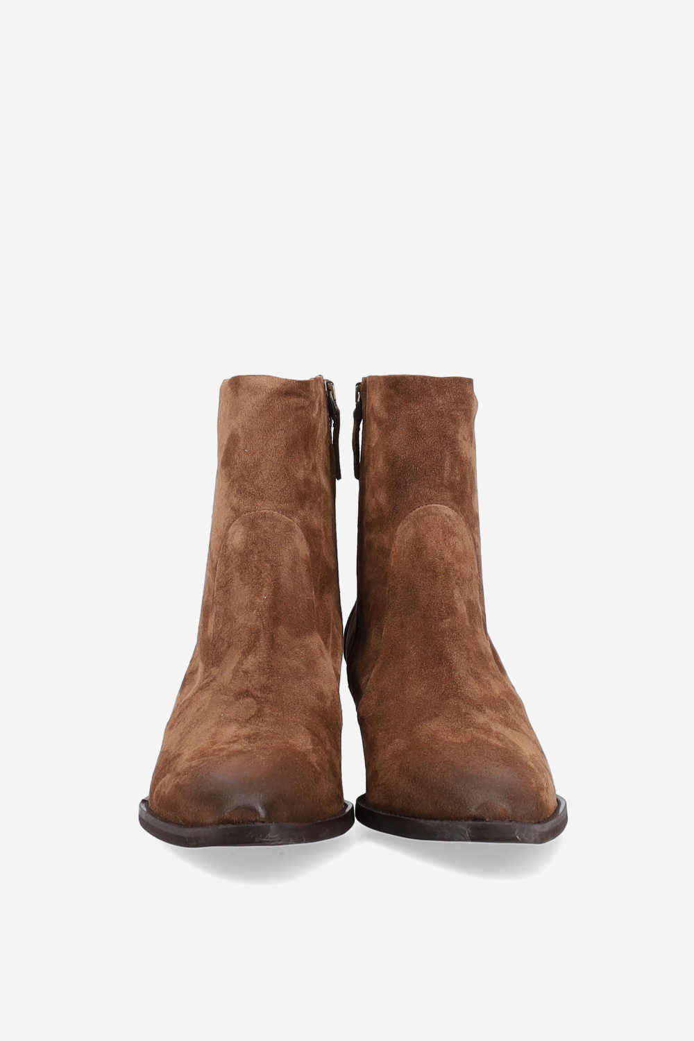 Suede ankle boots