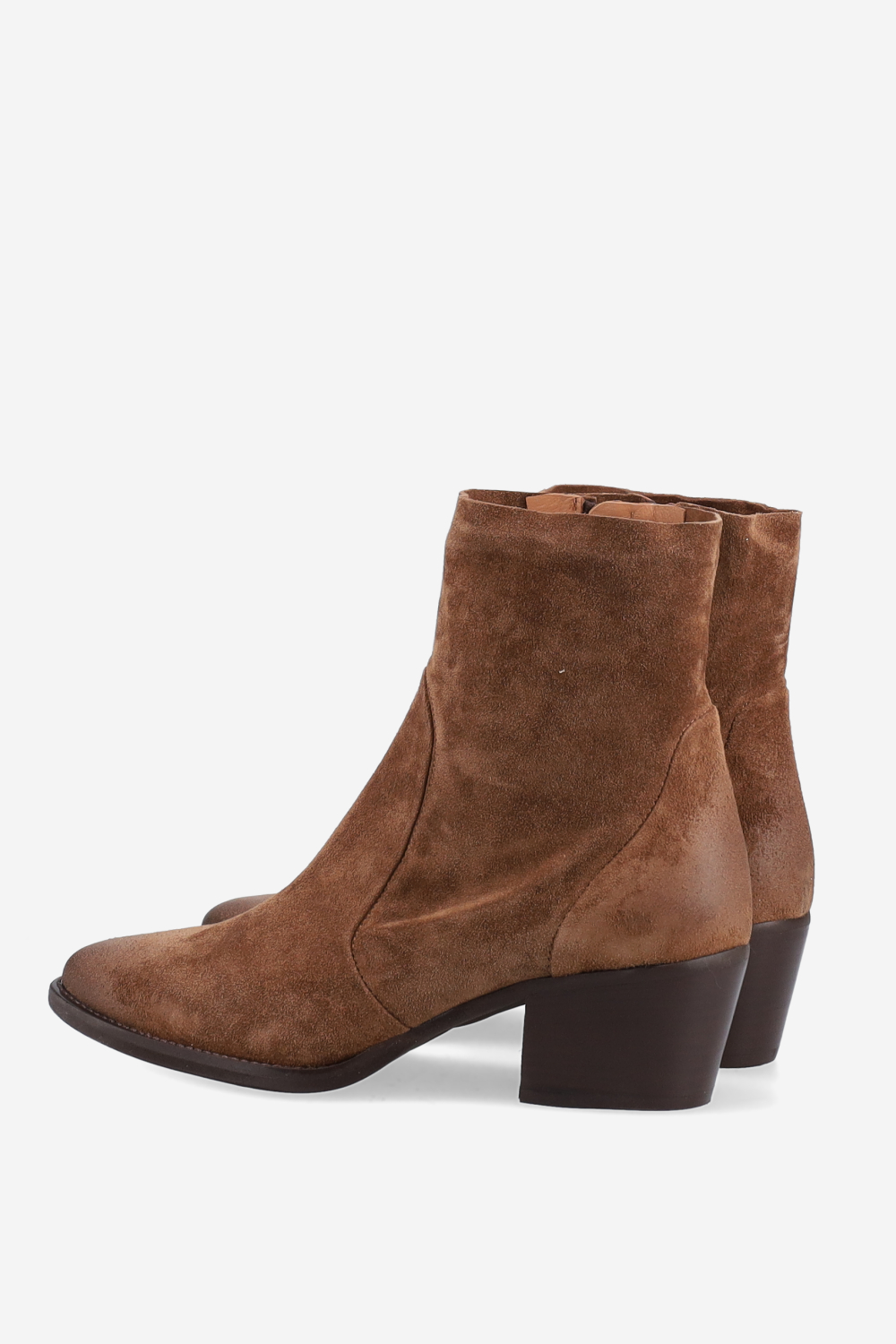 Suede ankle boots