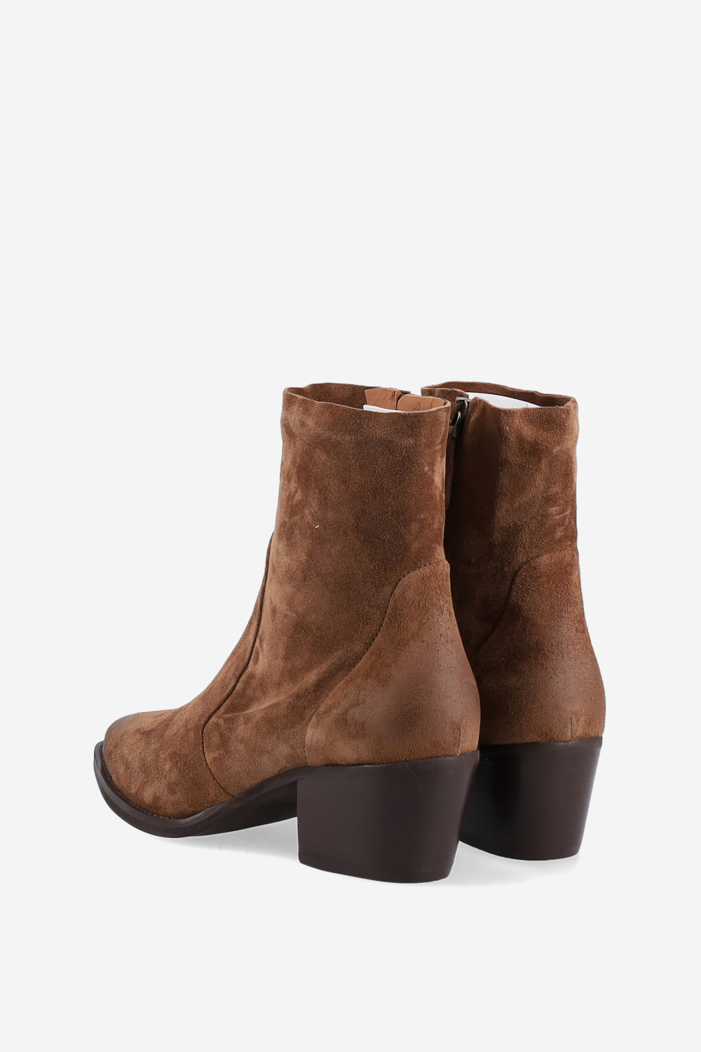 Suede ankle boots