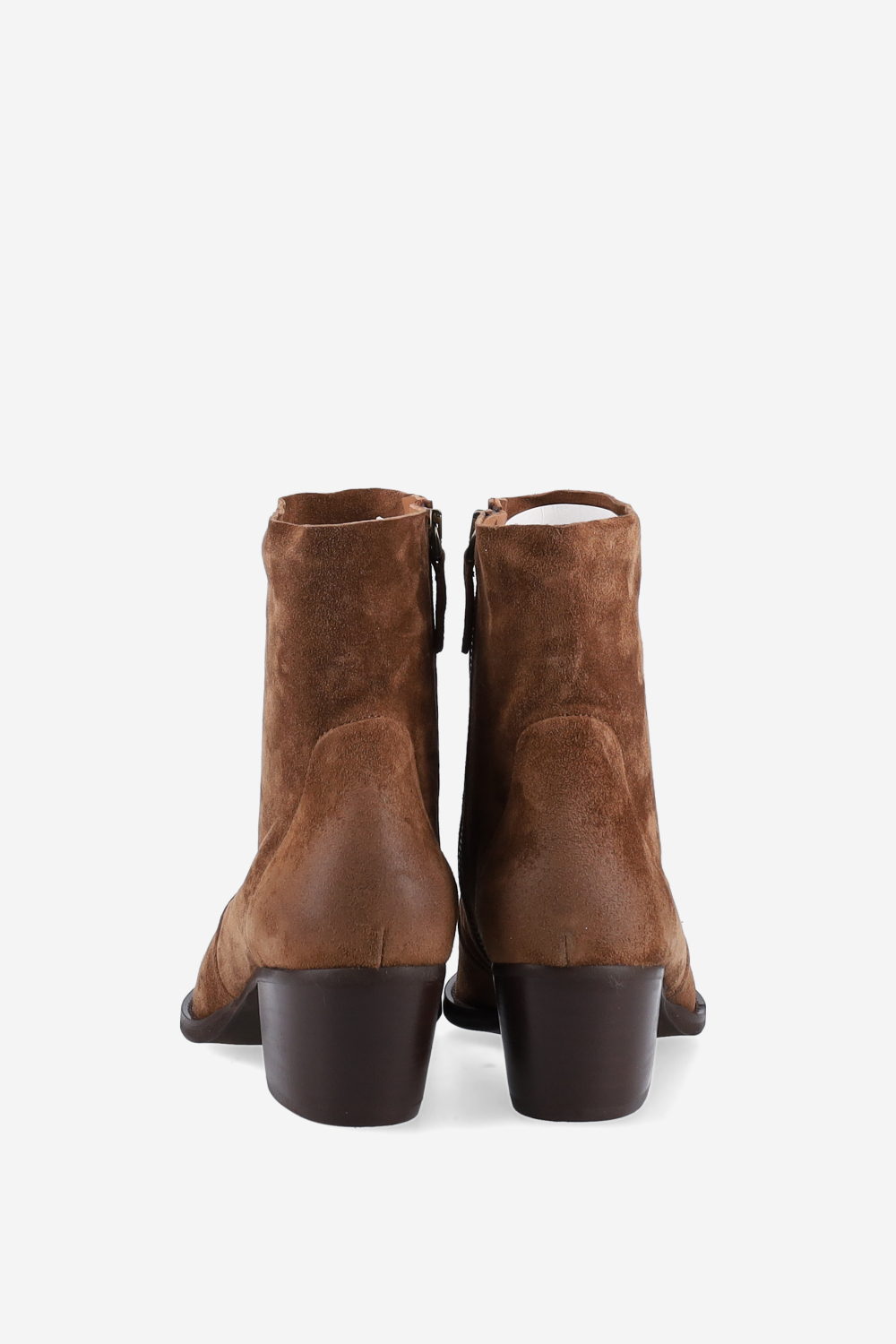 Suede ankle boots