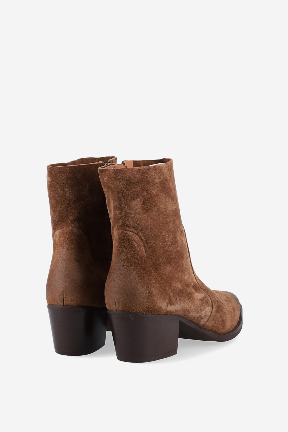 Suede ankle boots