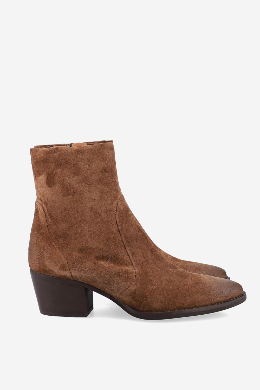 Suede ankle boots