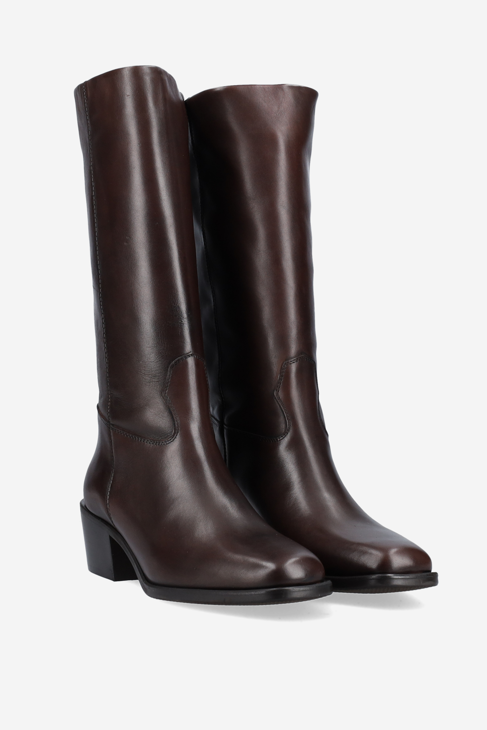 Leather boots