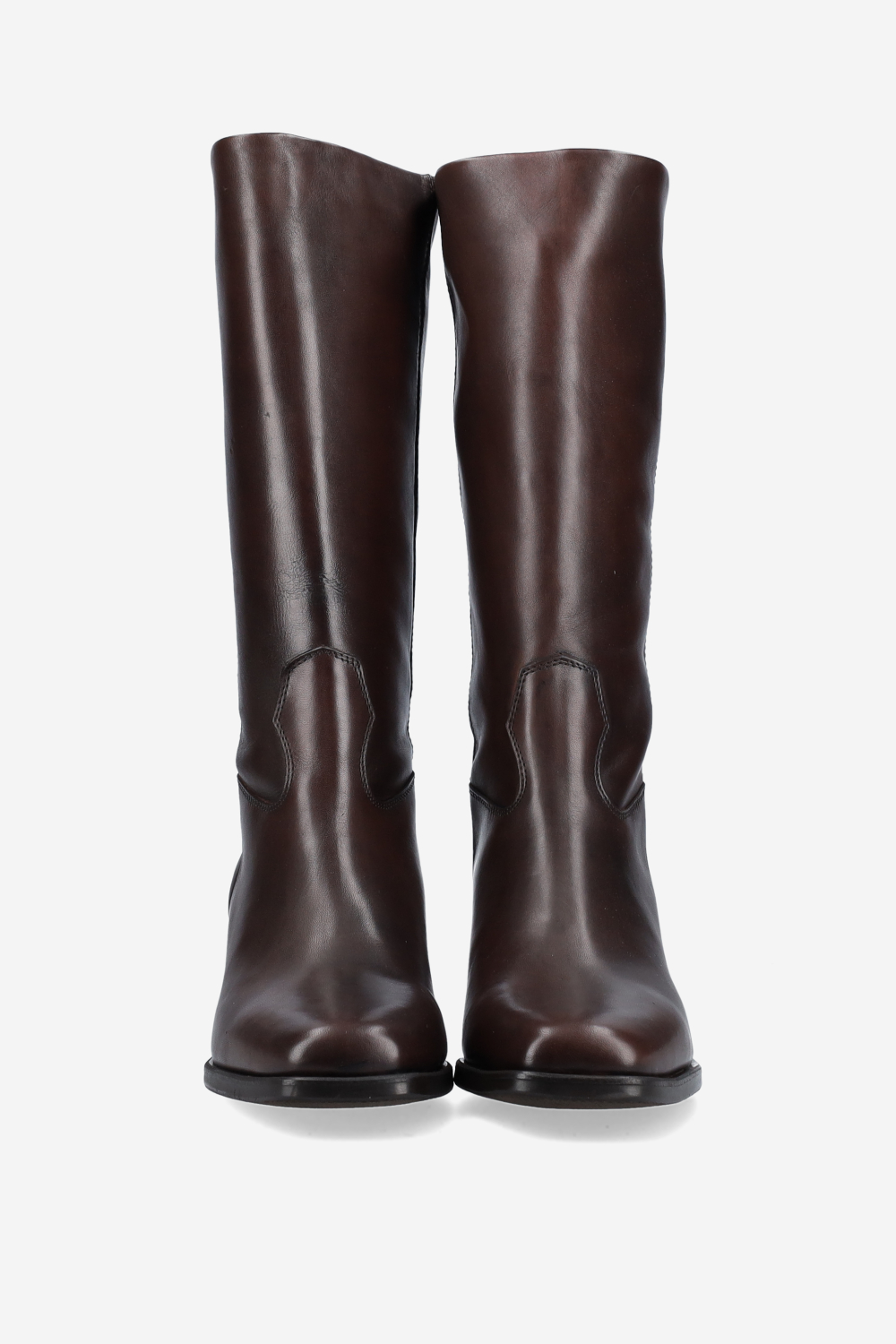 Leather boots