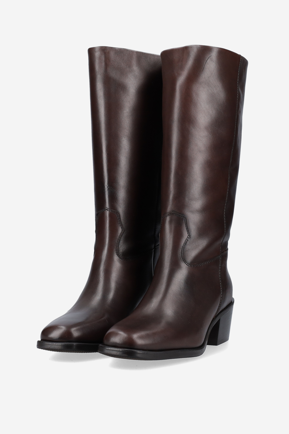 Leather boots