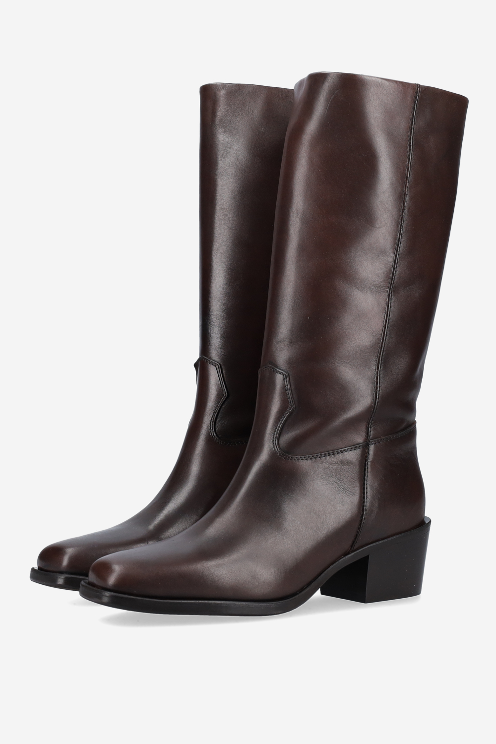 Leather boots