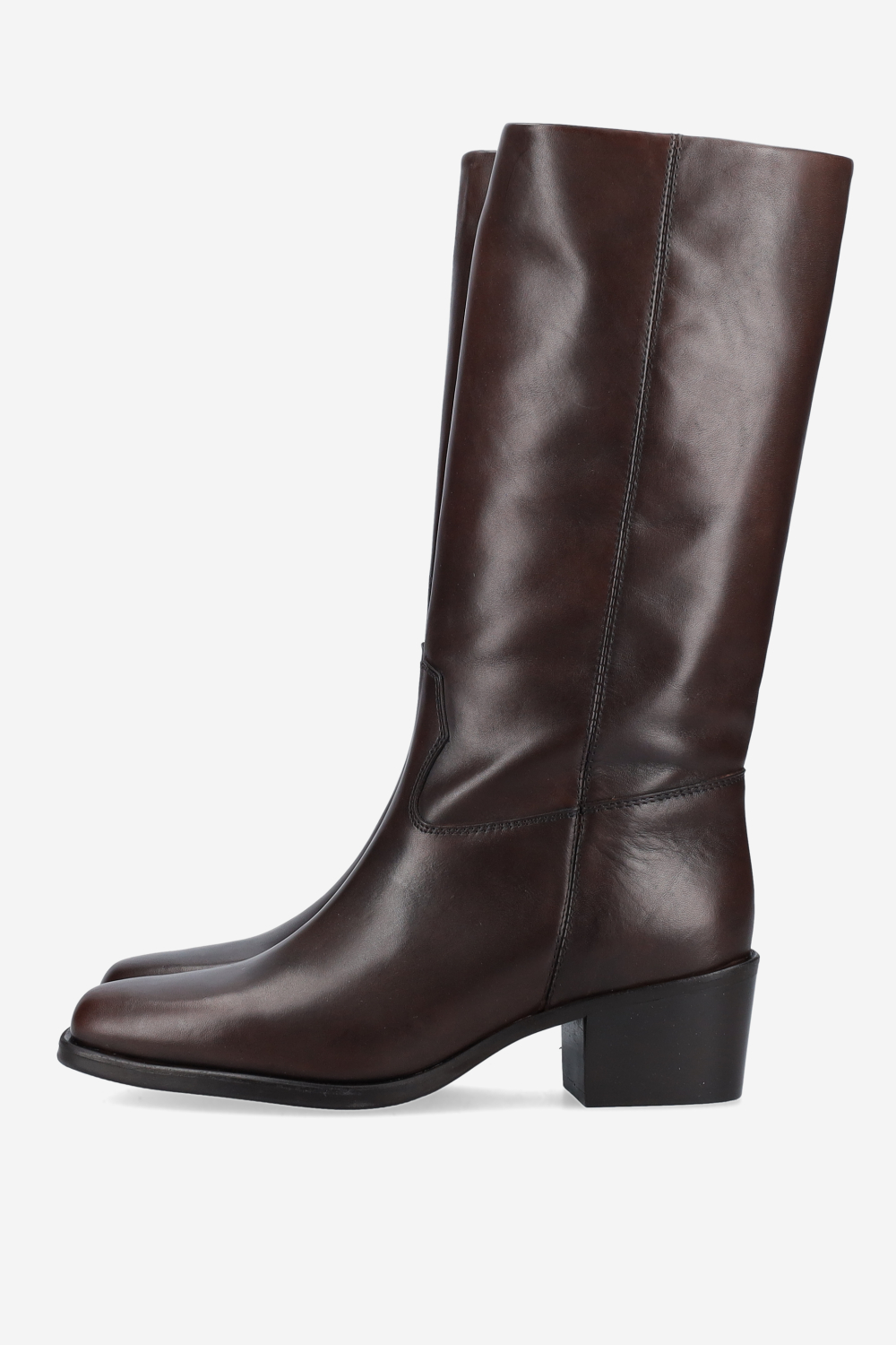 Leather boots
