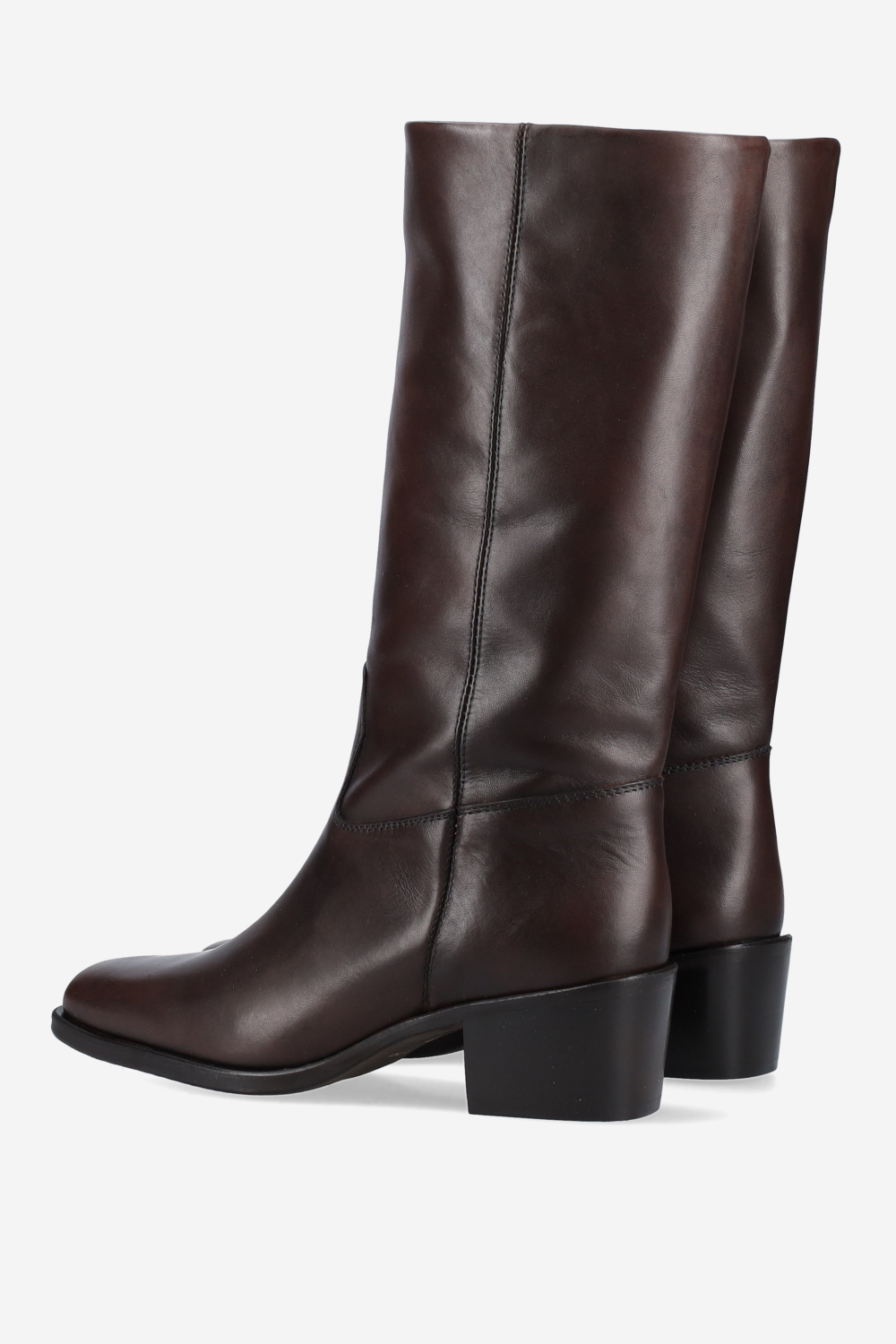 Leather boots