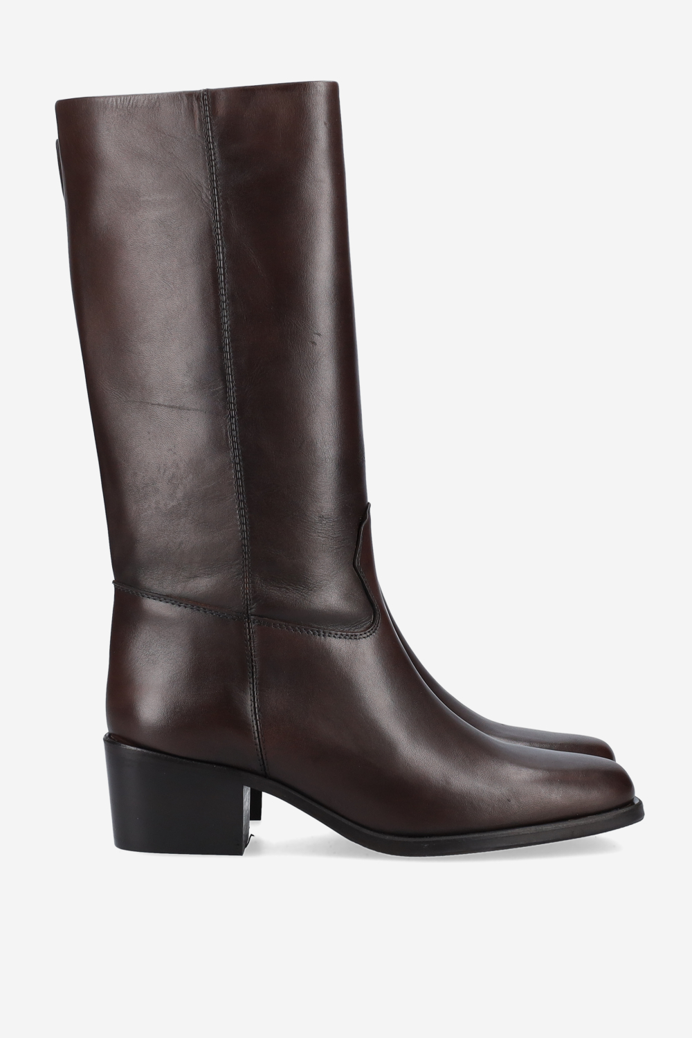 Leather boots