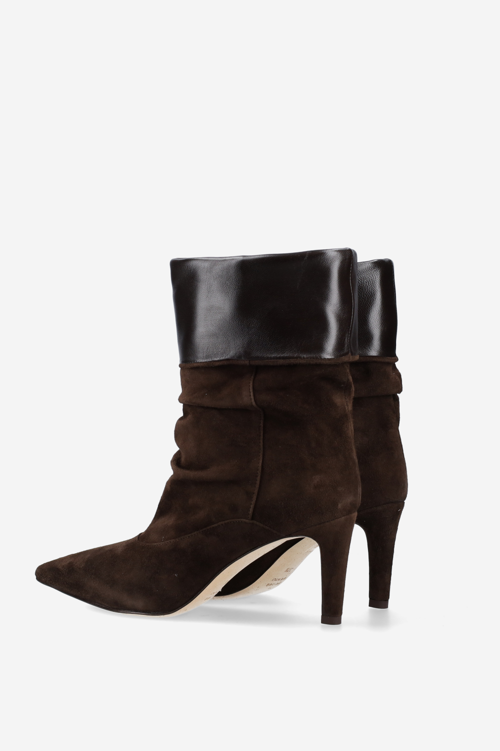 Slouchy suede ankle boots
