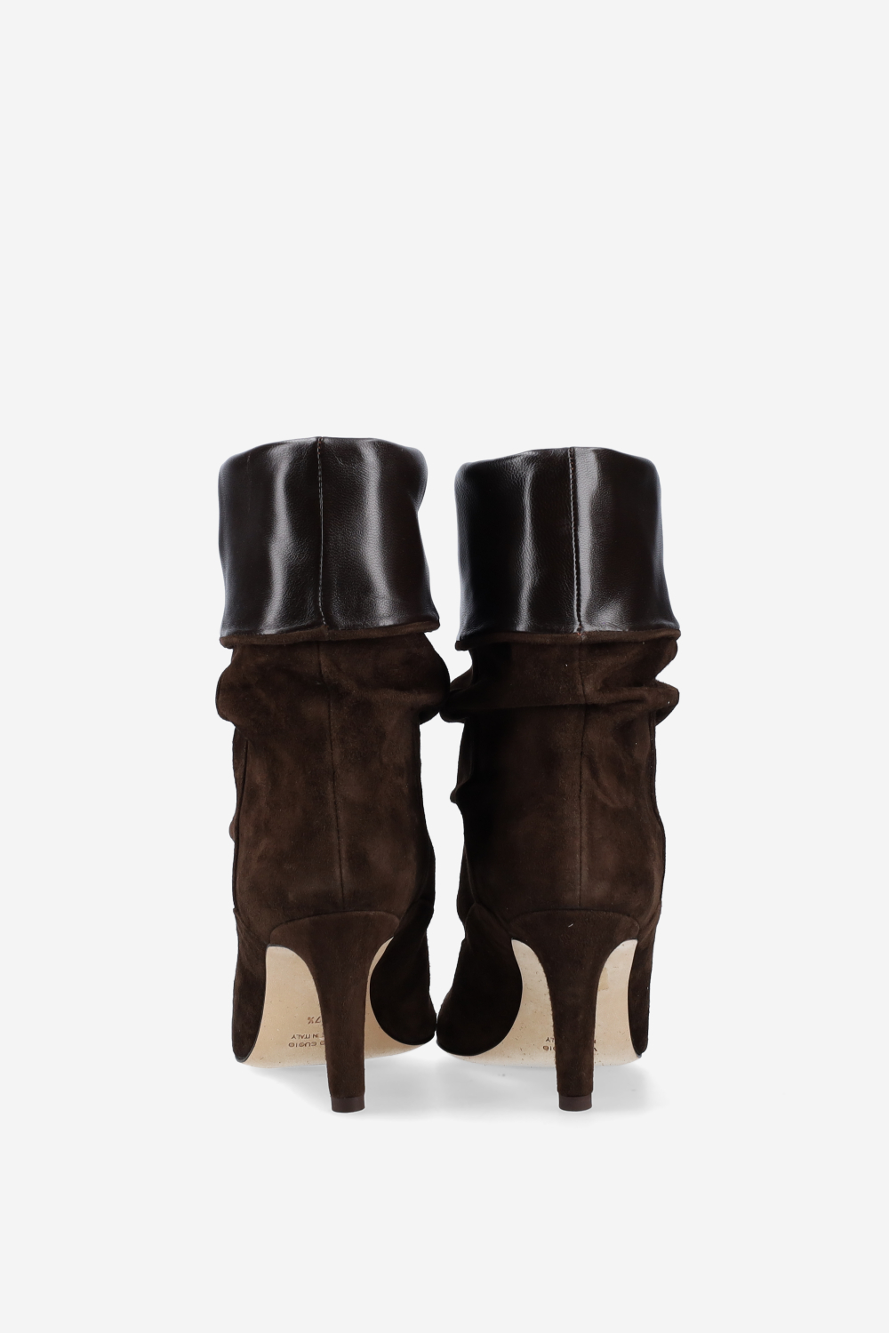 Slouchy suede ankle boots