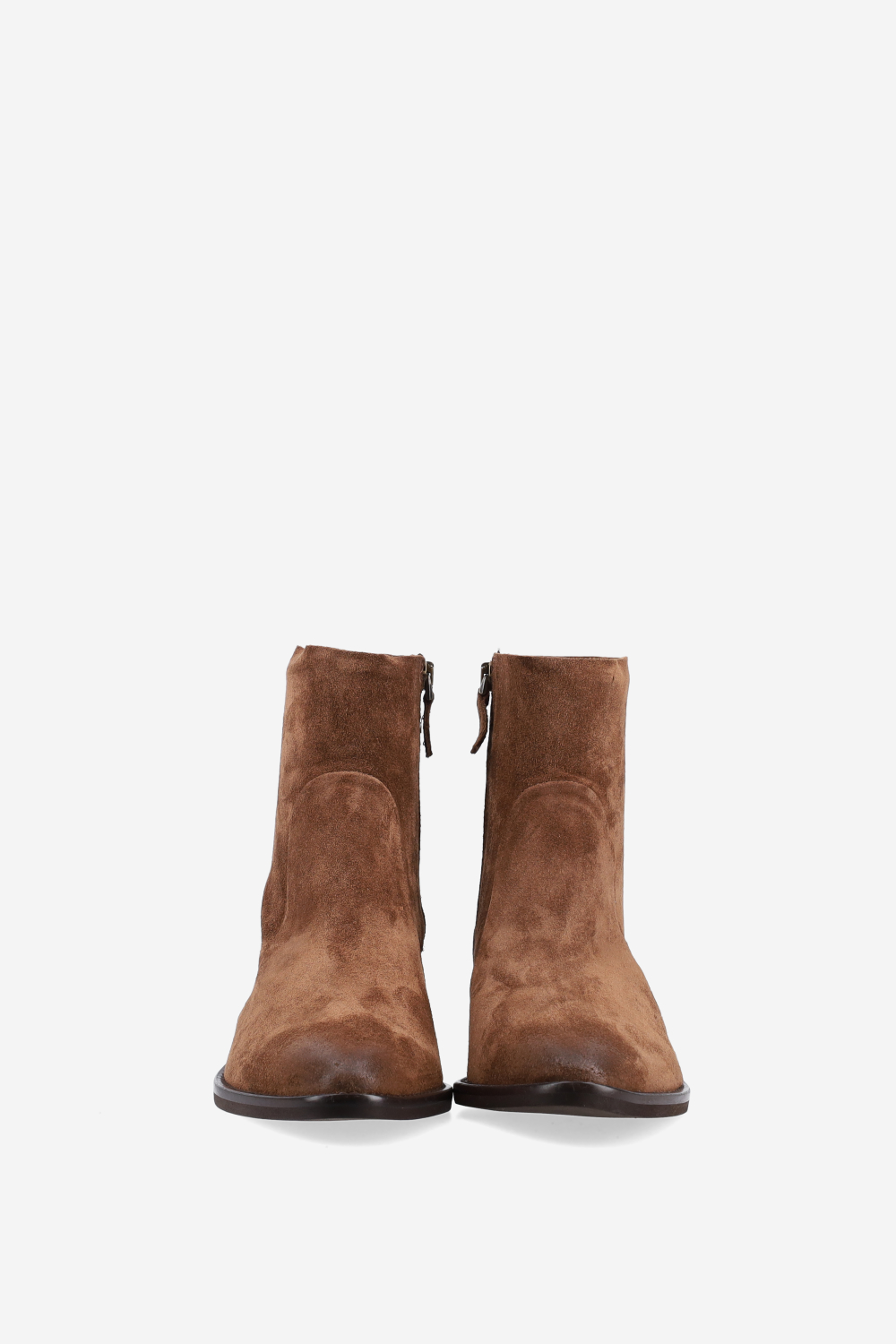 Suede ankle boots