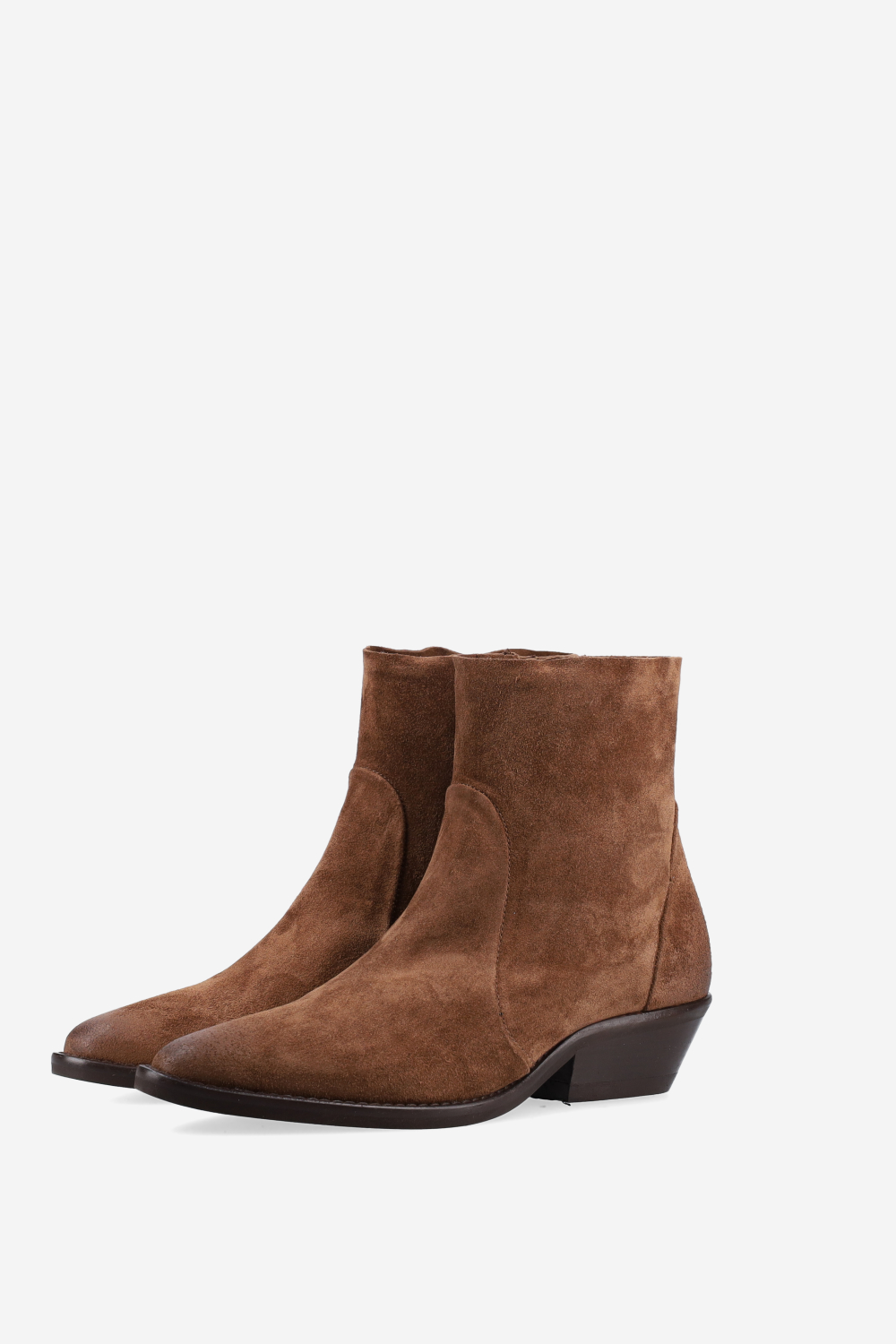 Suede ankle boots
