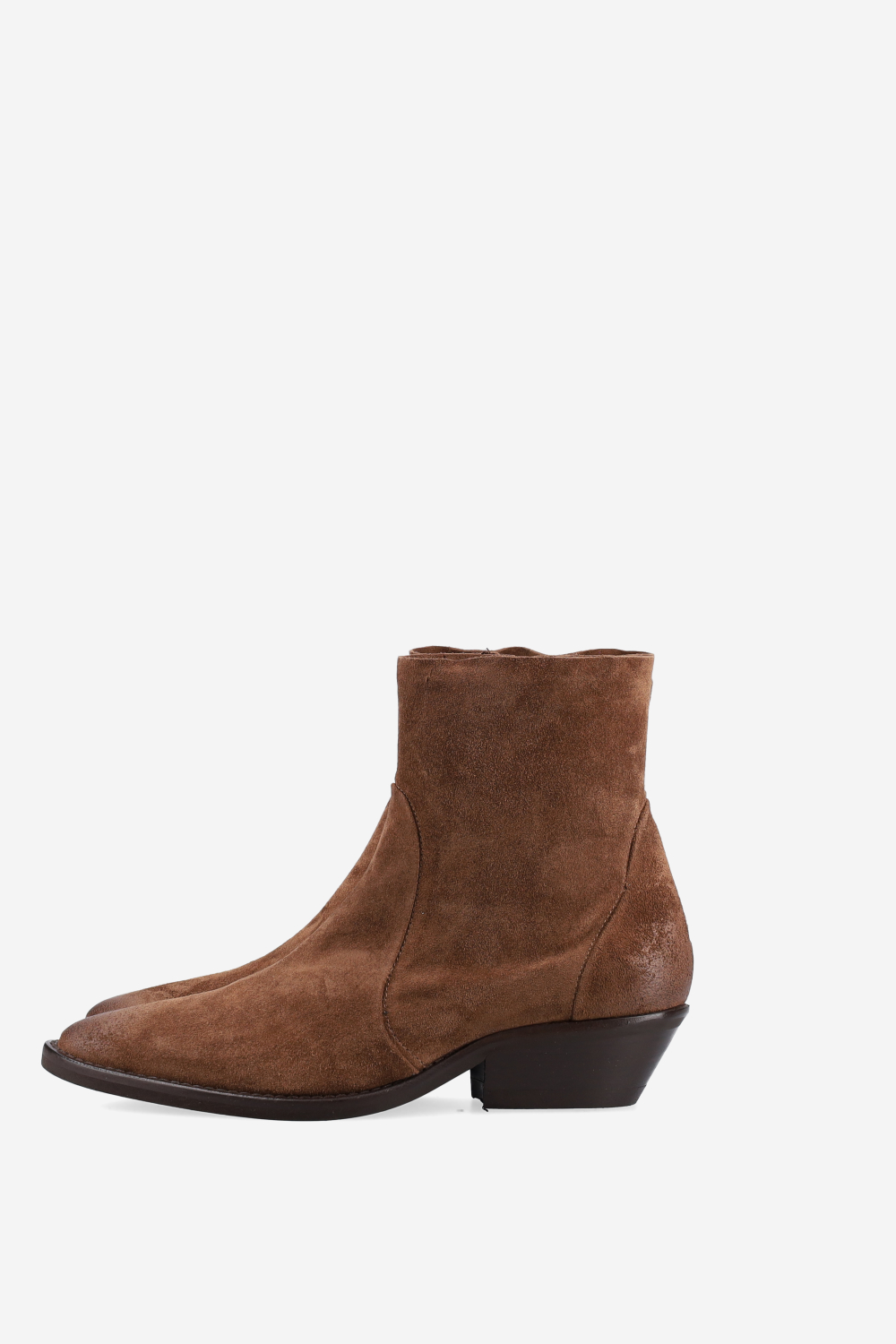Suede ankle boots