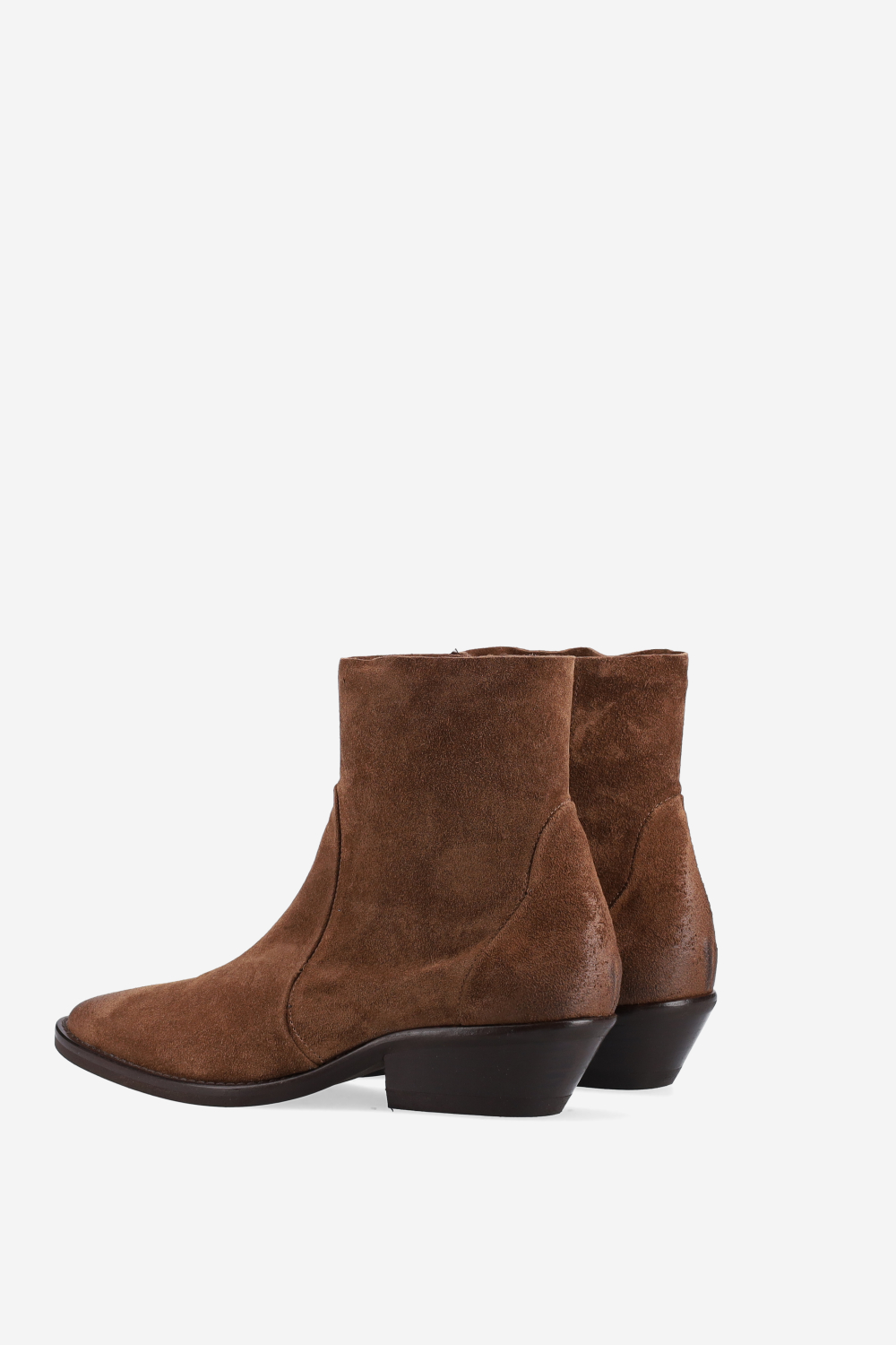 Suede ankle boots