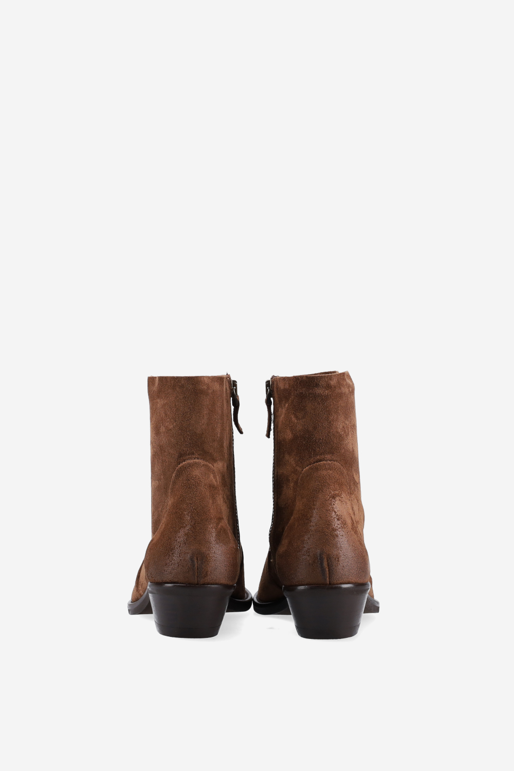 Suede ankle boots