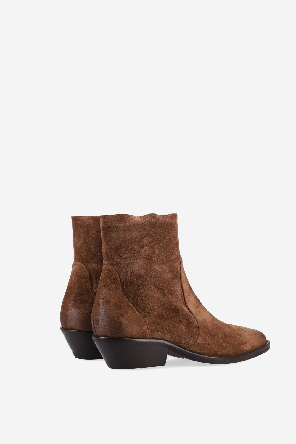 Suede ankle boots