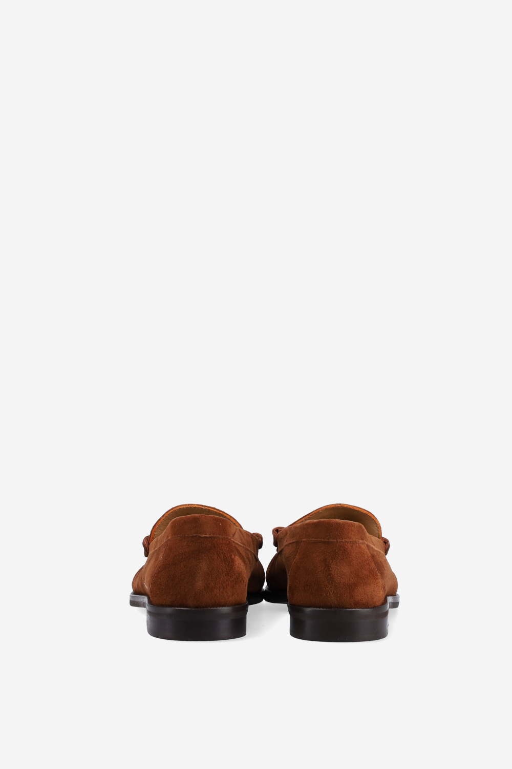 Wrinkle suede loafers