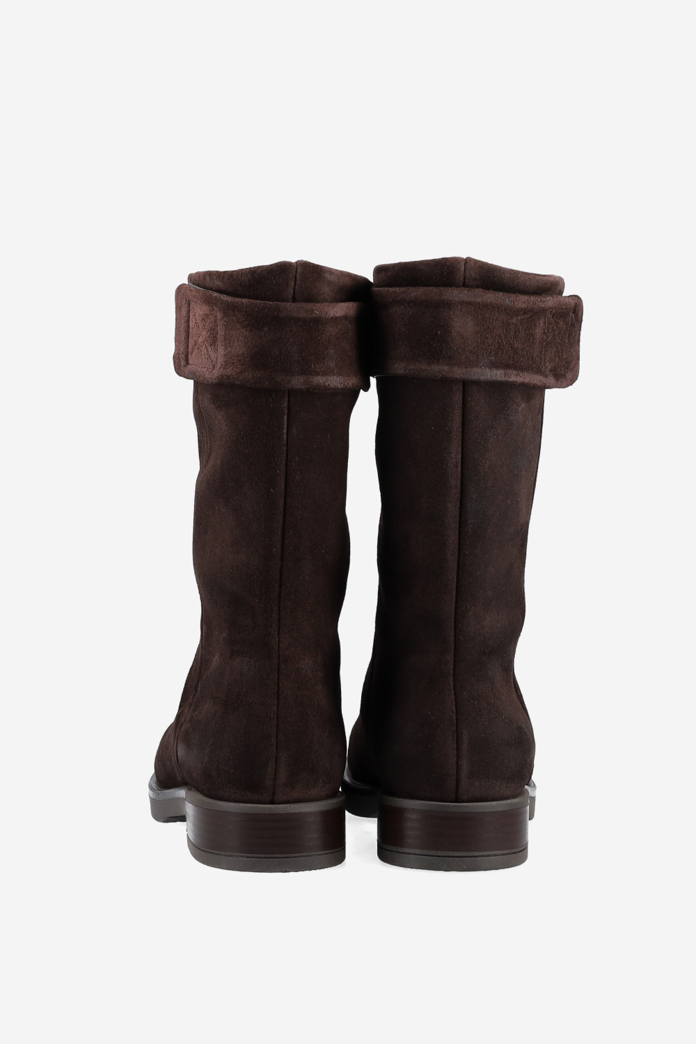 Velcro suede boots