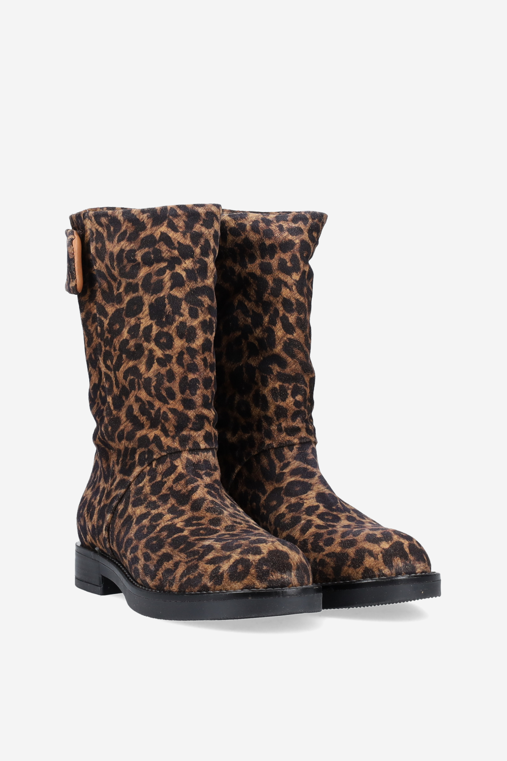 Velcro suede boots