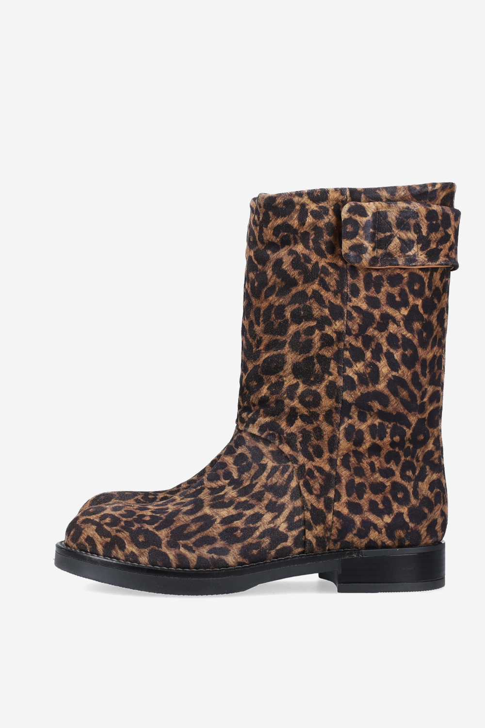 Velcro suede boots