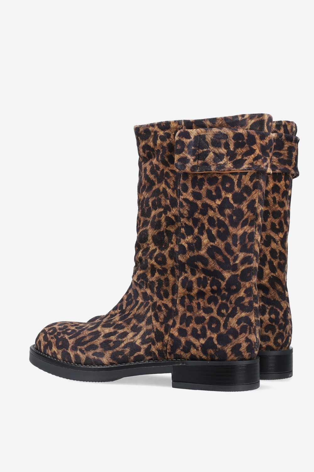 Velcro suede boots
