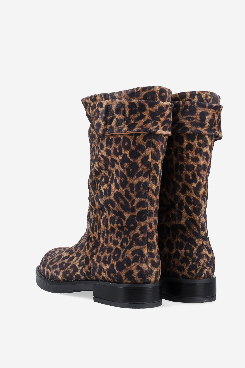 Velcro suede boots