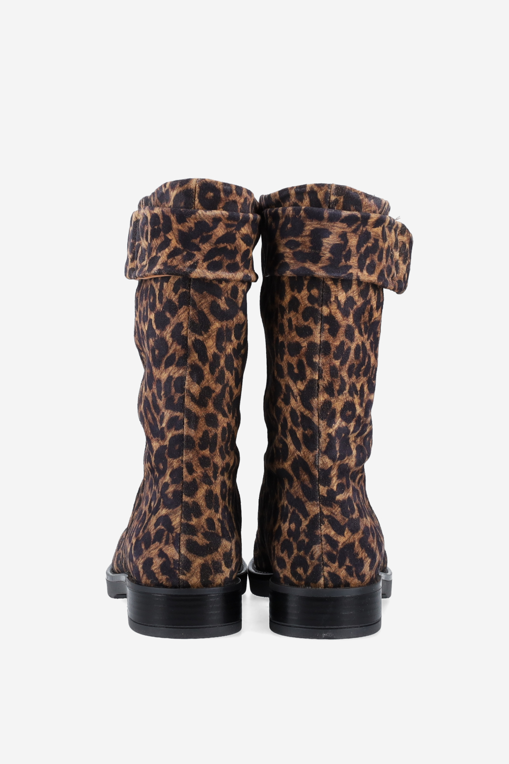 Velcro suede boots