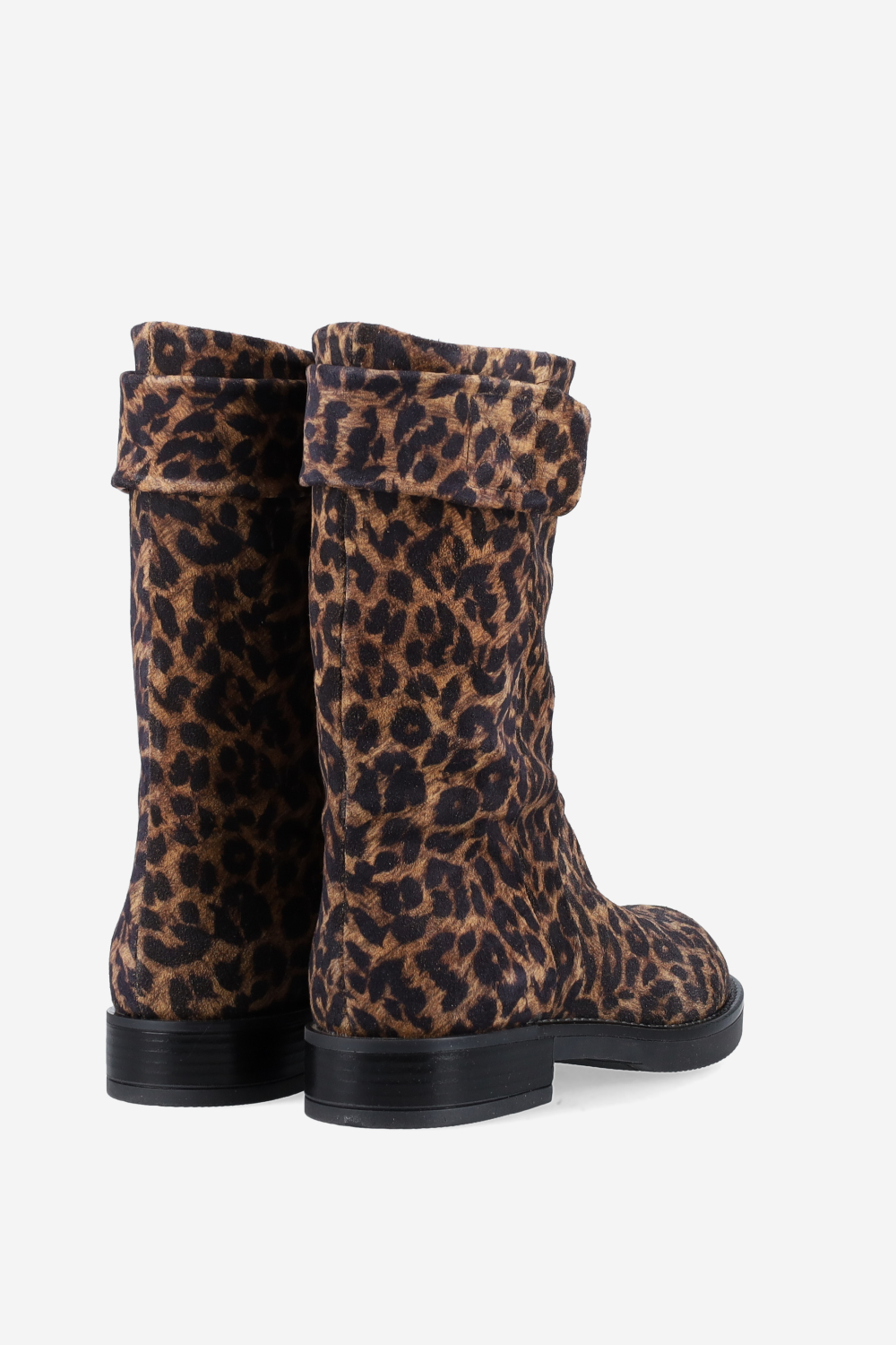 Velcro suede boots