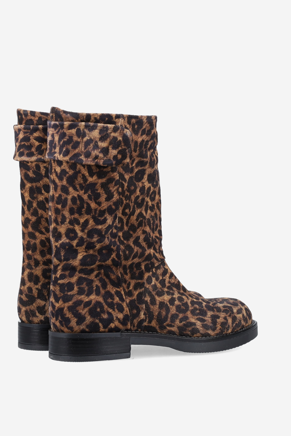 Velcro suede boots