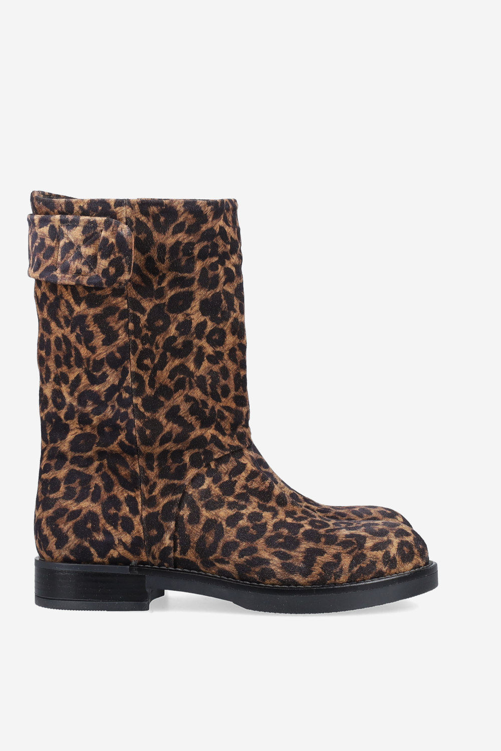 Velcro suede boots