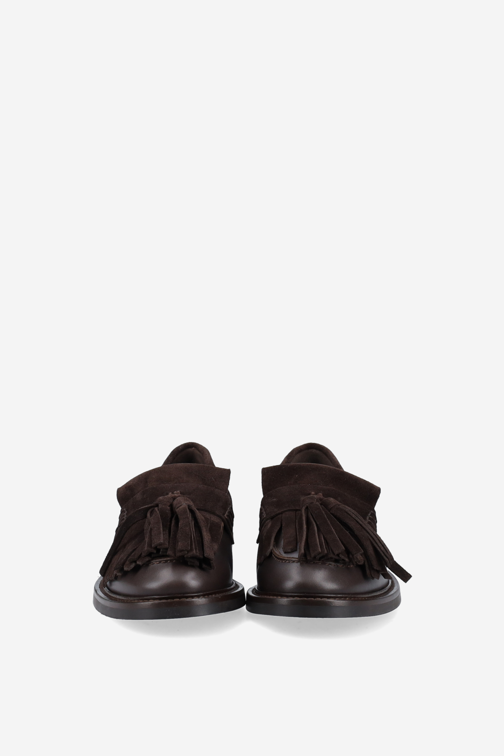 Courage suede/leather loafers