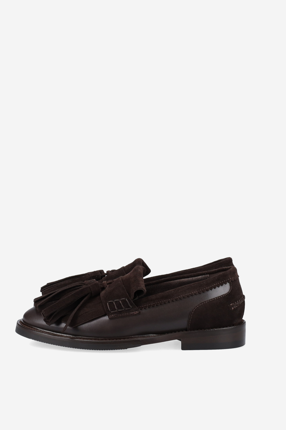 Courage suede/leather loafers