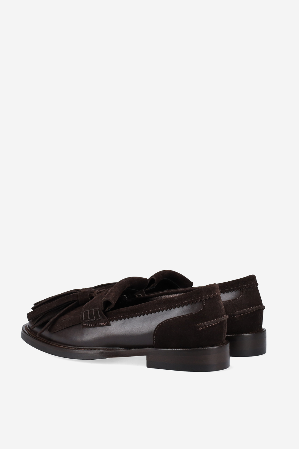 Courage suede/leather loafers