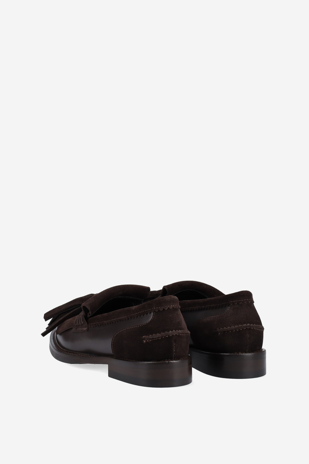 Courage suede/leather loafers