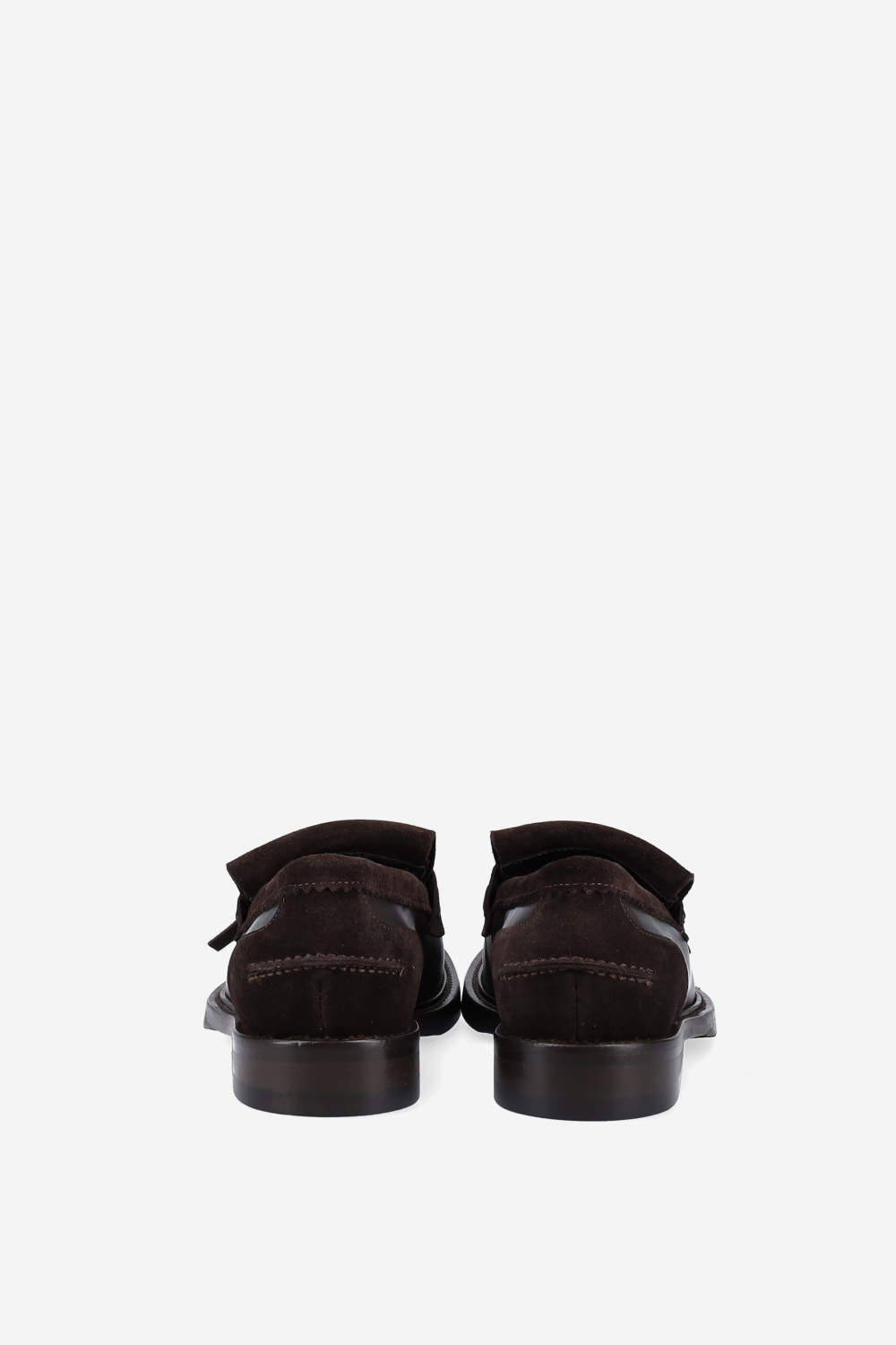 Courage suede/leather loafers
