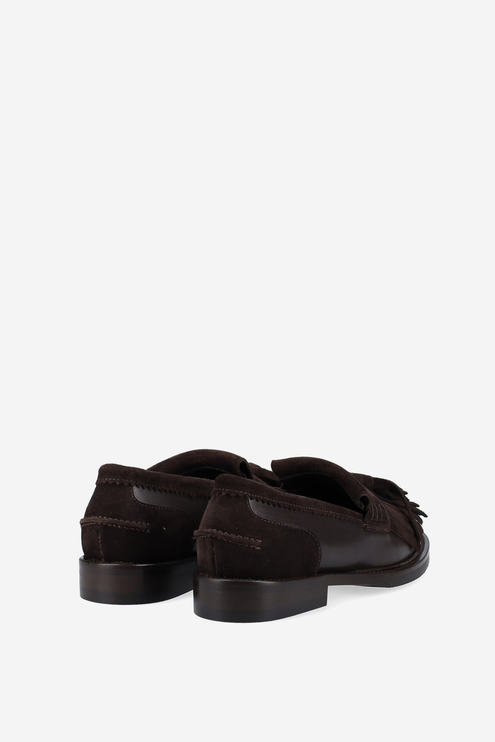 Courage suede/leather loafers