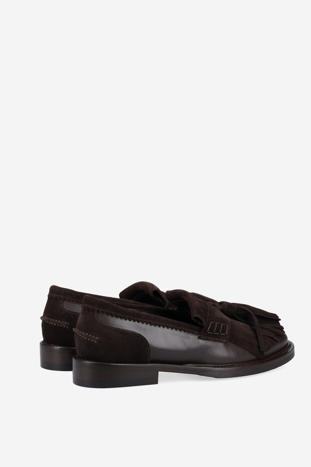 Courage suede/leather loafers