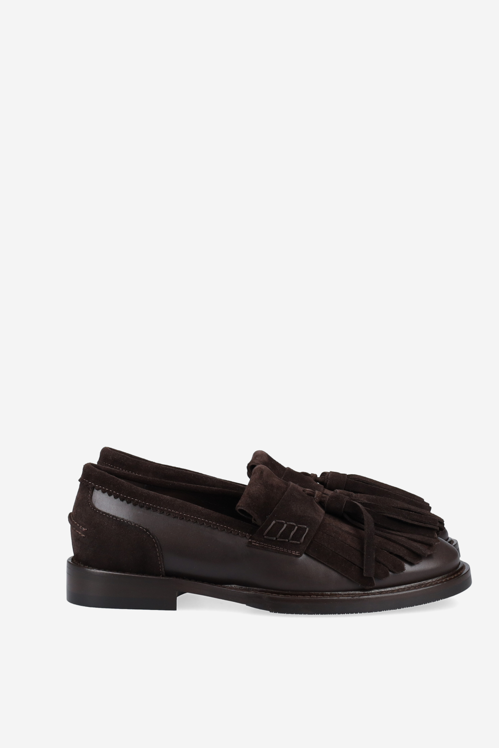 Courage suede/leather loafers