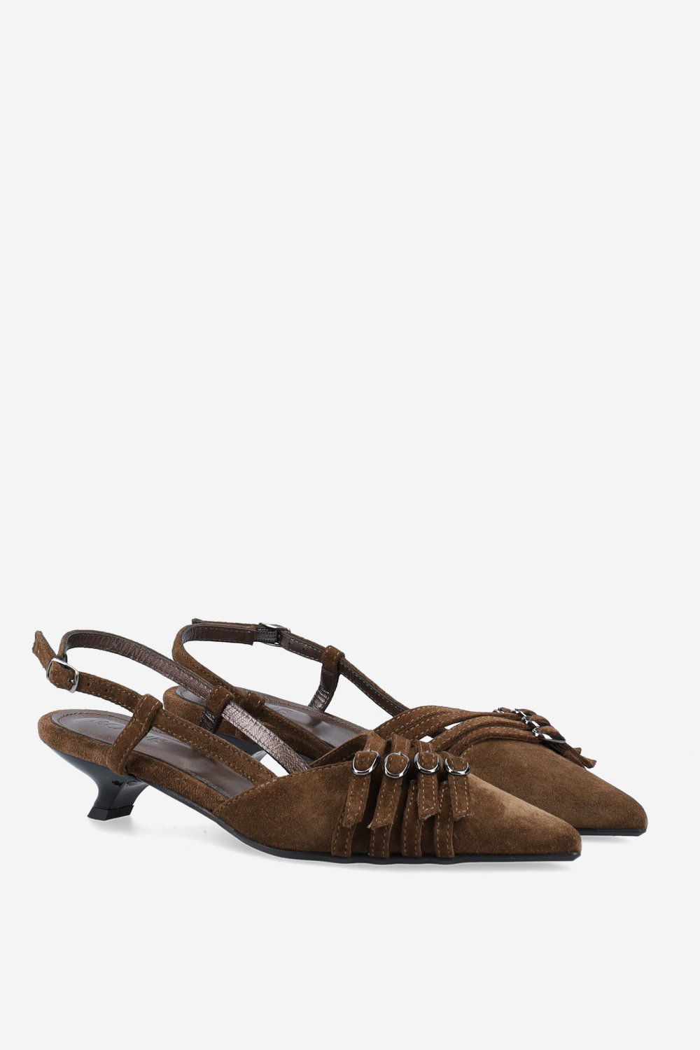 I Wanna suede slingbacks