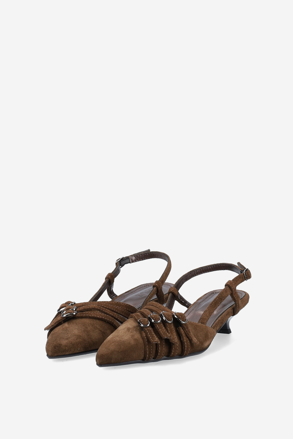 I Wanna suede slingbacks